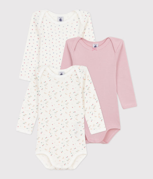 || Petit Bateau || Set romper lange mouwen - Hartjes