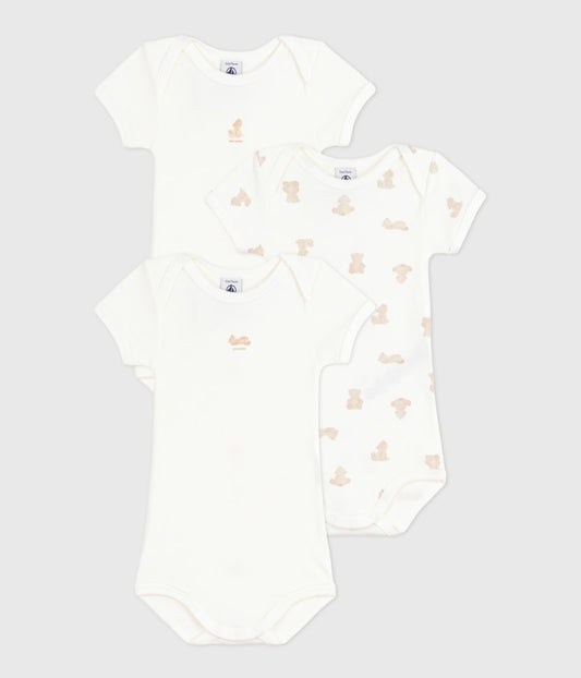 || Petit Bateau || Basis set romper korte mouwen - Beren