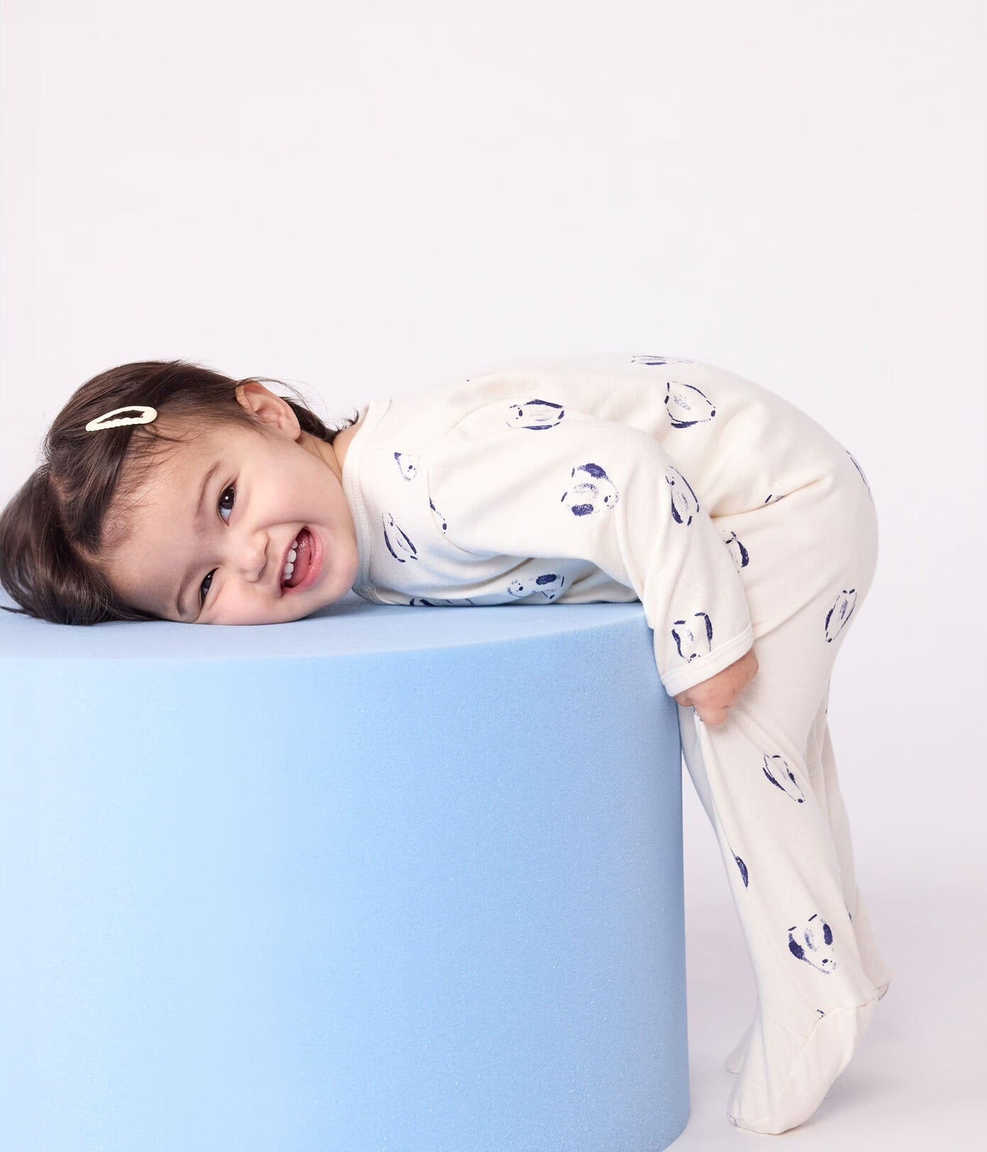 || Petit Bateau || Unisex katoenen boxpak met voetjes - Pinguins