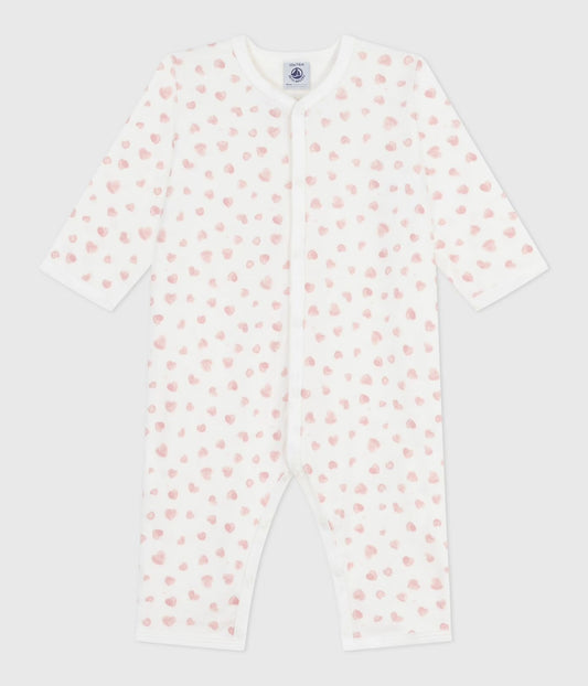 || Petit Bateau || Boxpak zonder voetjes - Hartjes