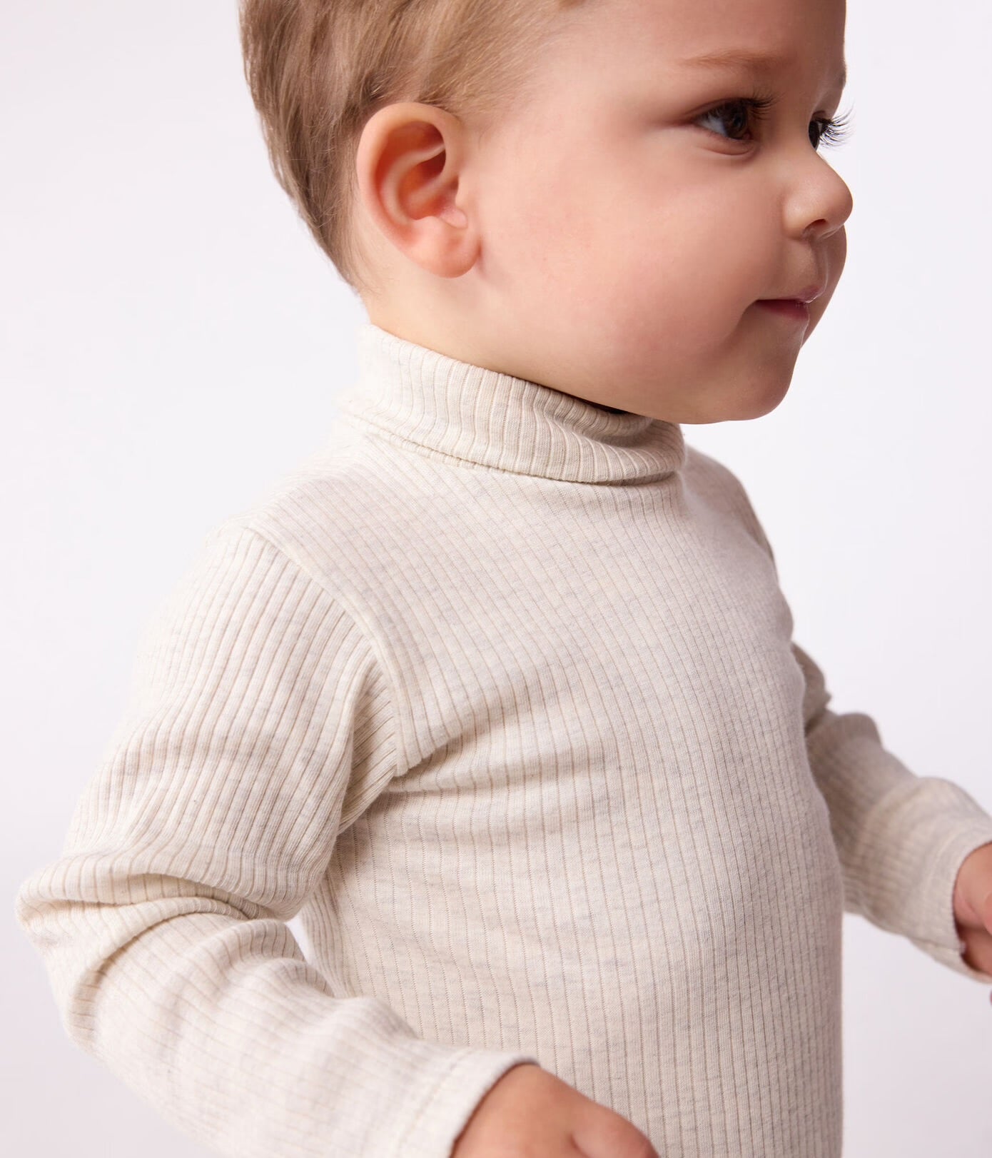 || Petit Bateau || Basis romper met kol