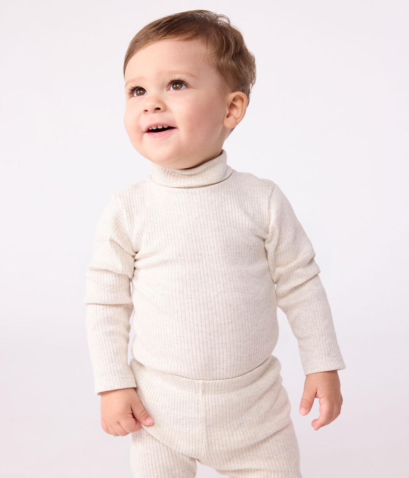 || Petit Bateau || Basis romper met kol