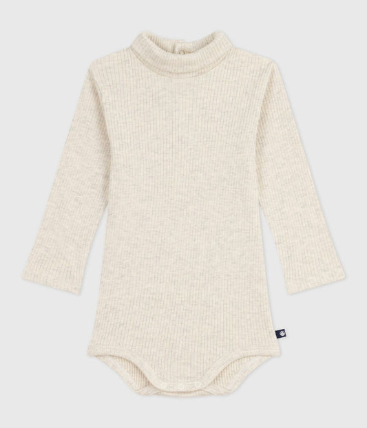 || Petit Bateau || Basis romper met kol
