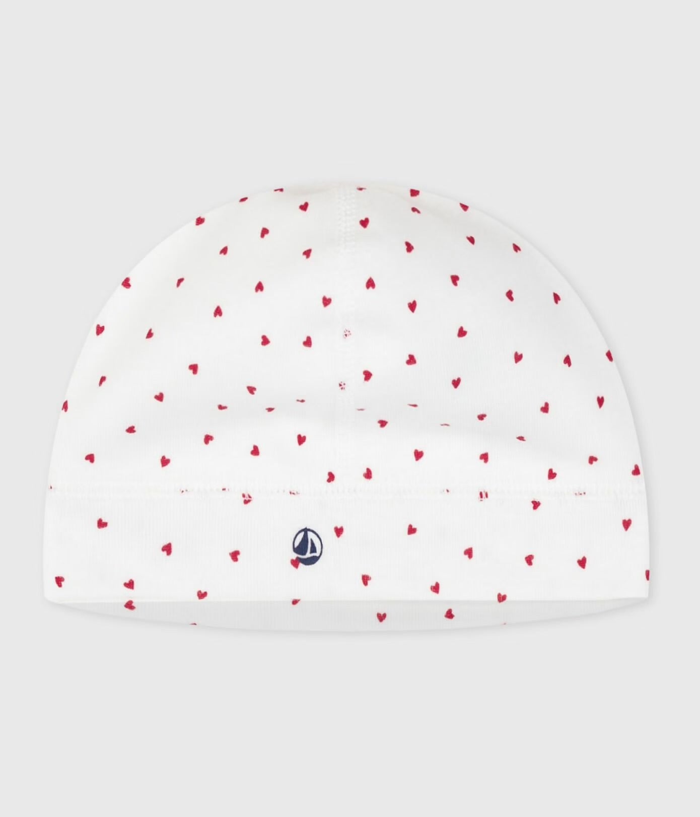 || Petit Bateau || Newborn muts - Hartjes