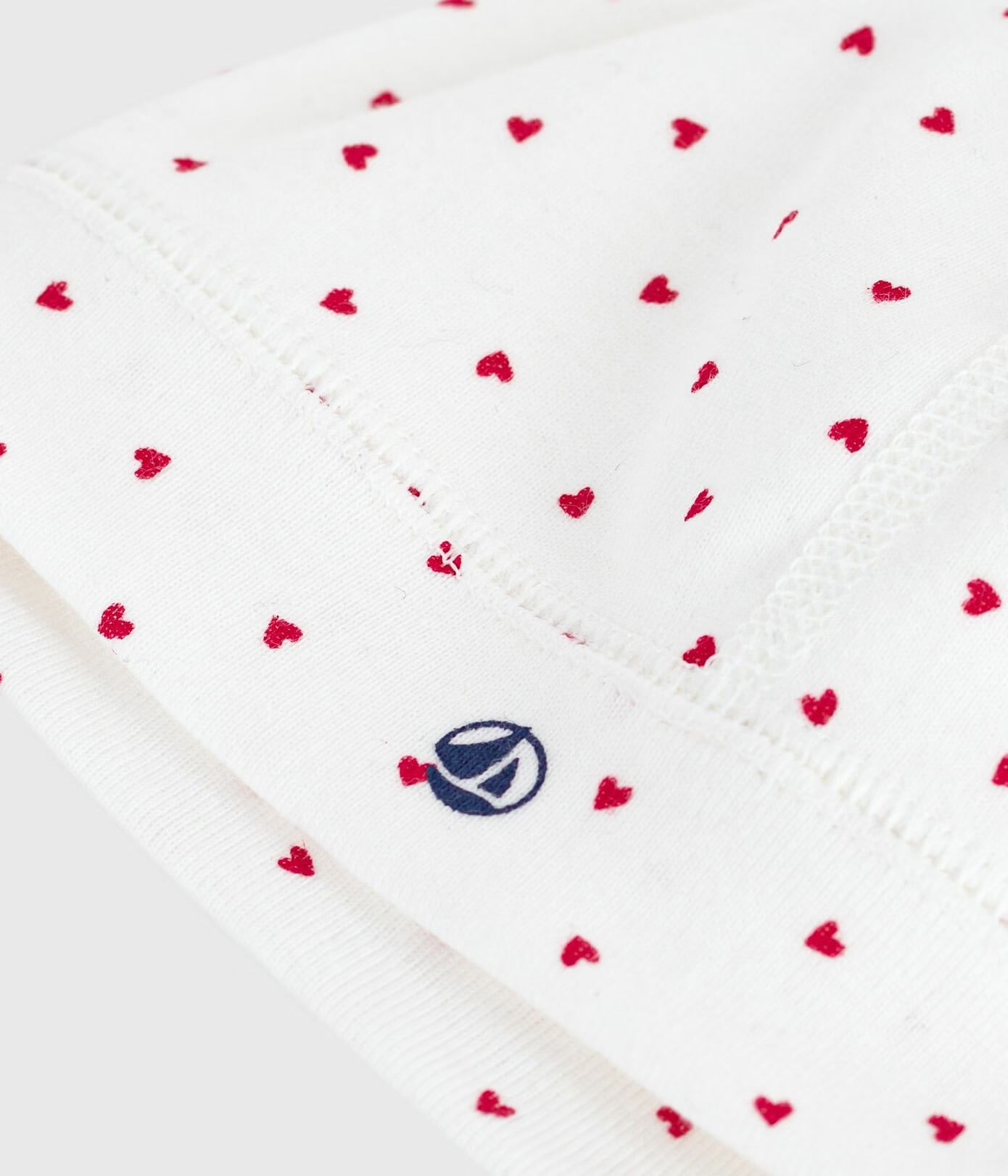 || Petit Bateau || Newborn muts - Hartjes