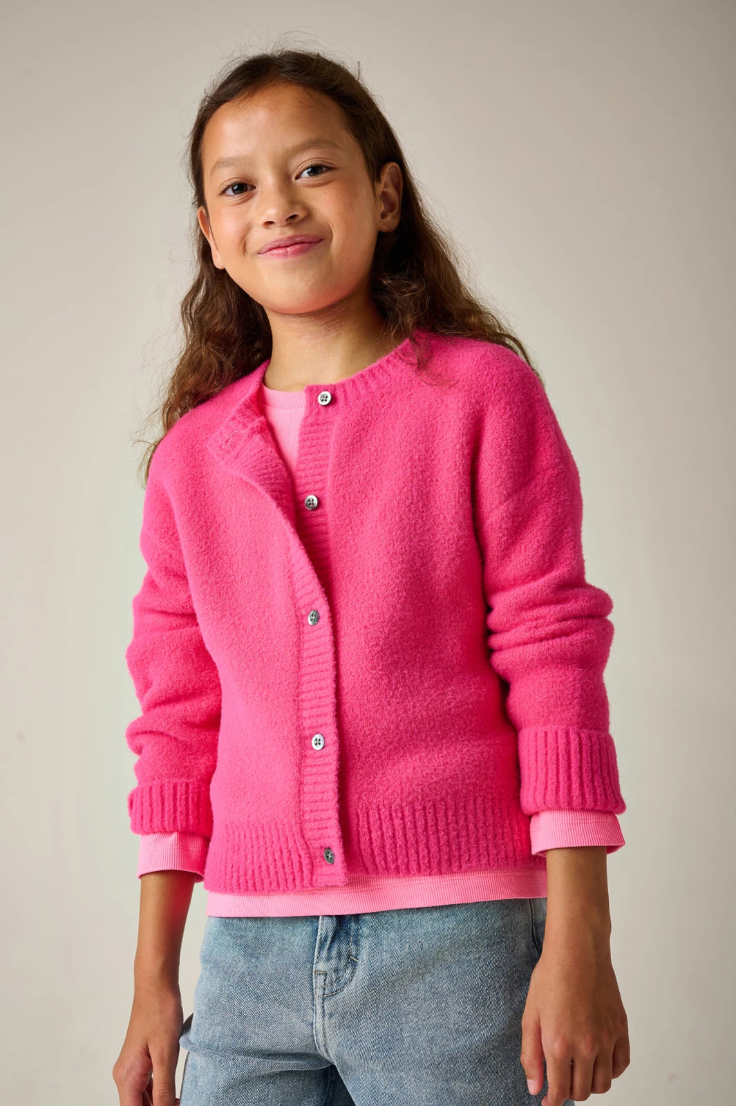 || Tumble ‘N Dry || Fluffy vest roze - Sourire