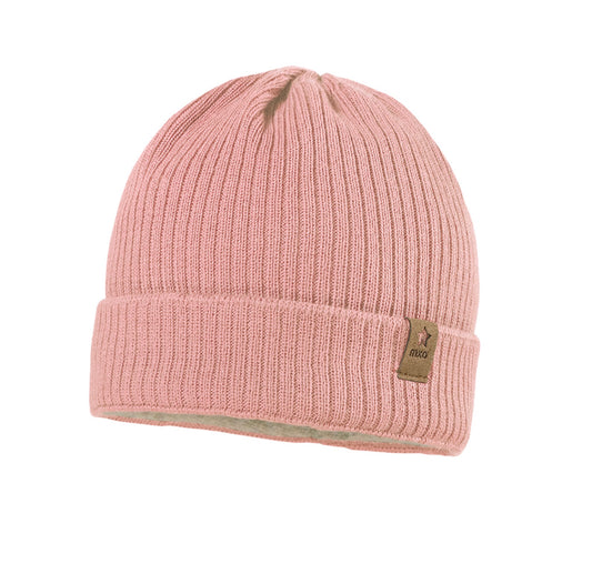 || Maximo || Muts met fleece voering - Oud Roze