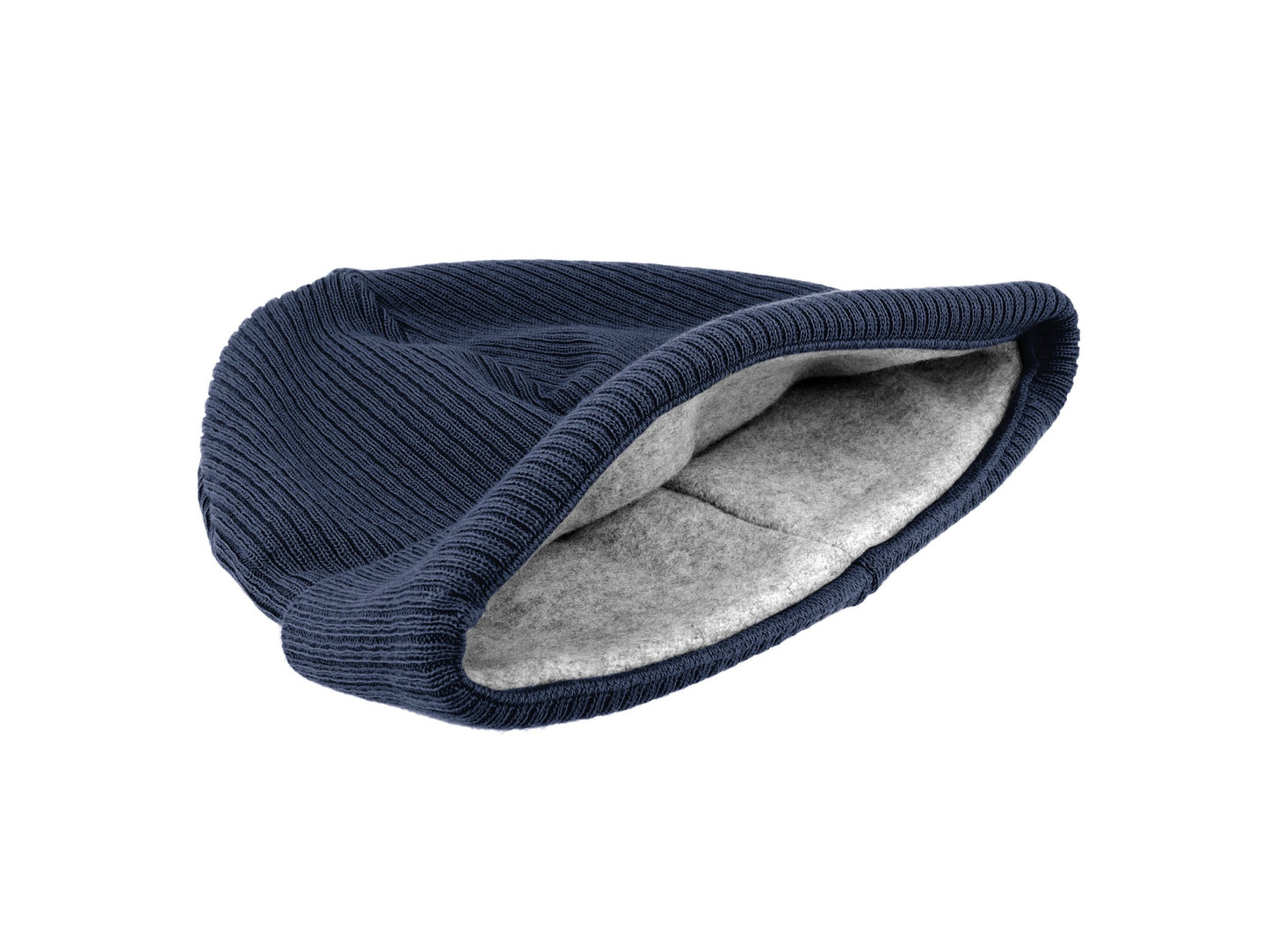 || Maximo || Muts met fleece voering - Blauw