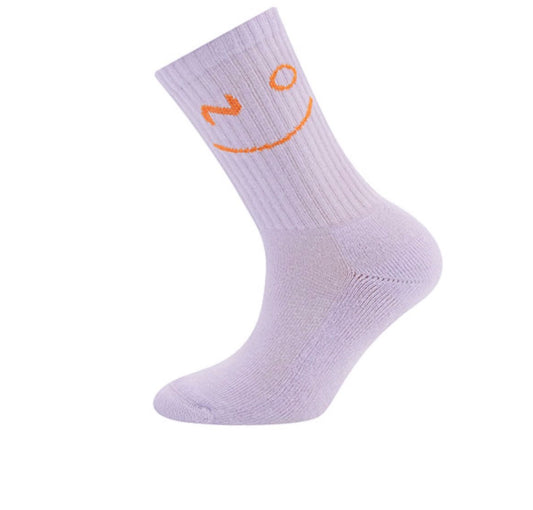 || Ewers || Mini & Me sportsokken lila - Neon Smile