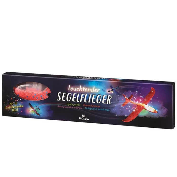 || Moses || Zweefvliegtuig met verlichting - 47cm