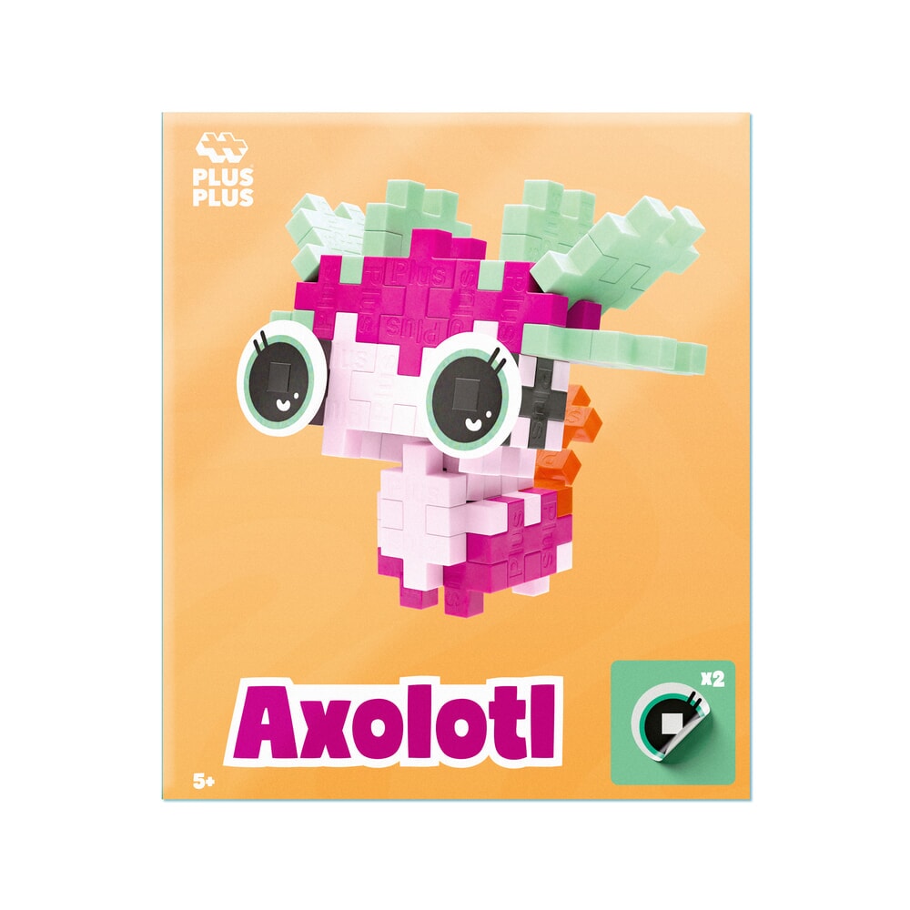 || Plus Plus || Pet Packet - Axolotl roze