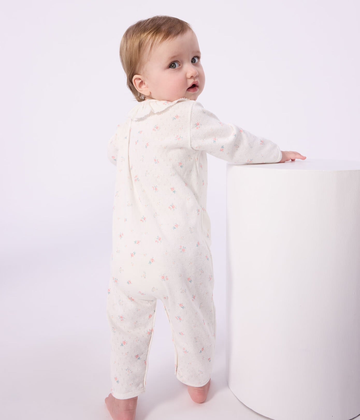 || Petit Bateau || Pyjamapak ajour zonder voetjes - Bloemen