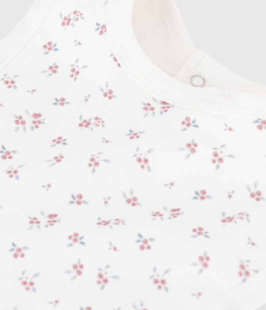 || Petit Bateau || Katoenen slabbetje - Bloemtjes