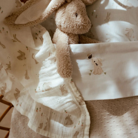 || Little Dutch || Swaddle 120cm - Baby Bunny