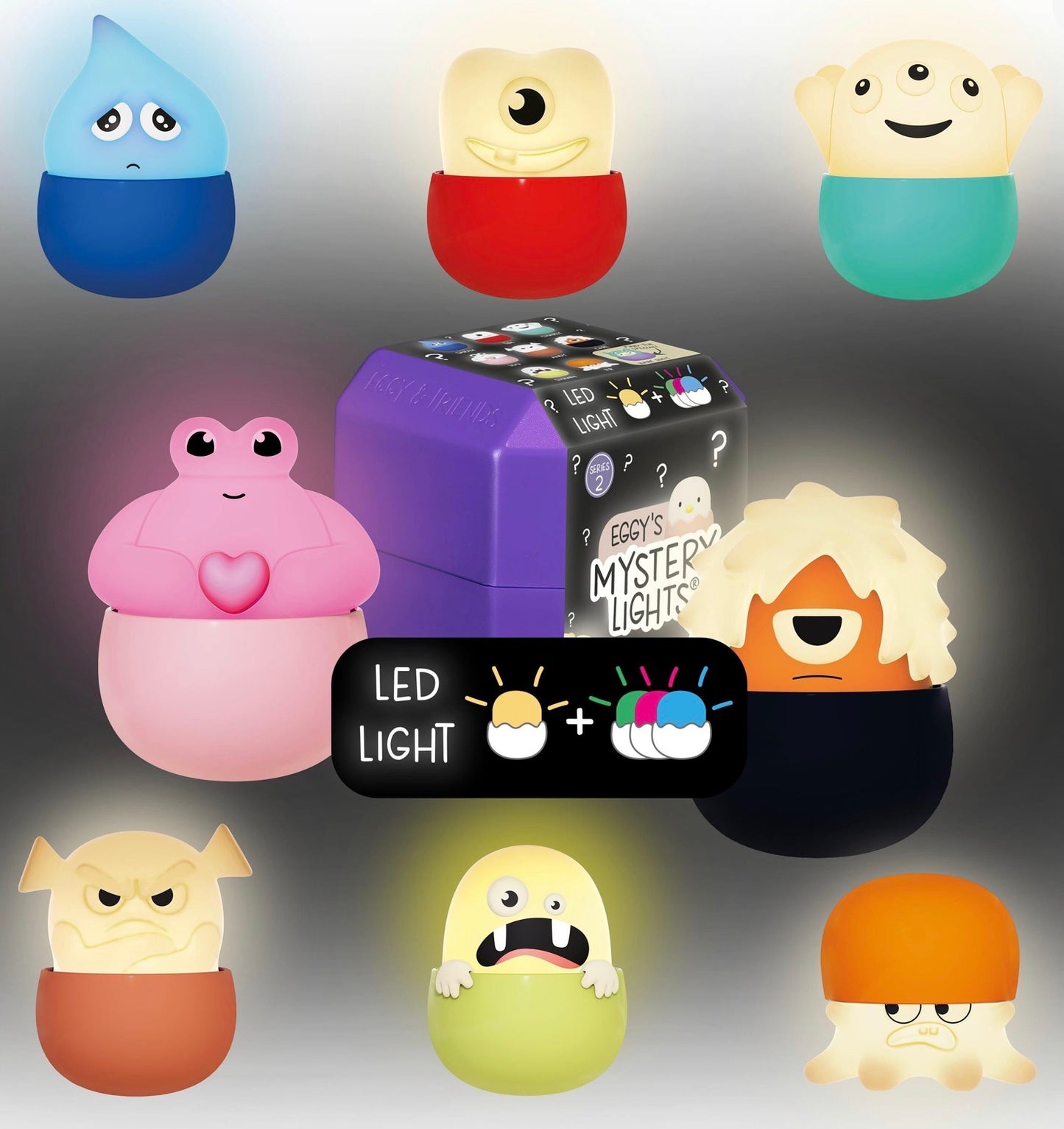 || MegaLight || Eggy mystery lights - Monsters