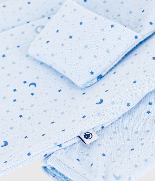 || Petit Bateau || Katoenen boxpak met voetjes - Sterretjes