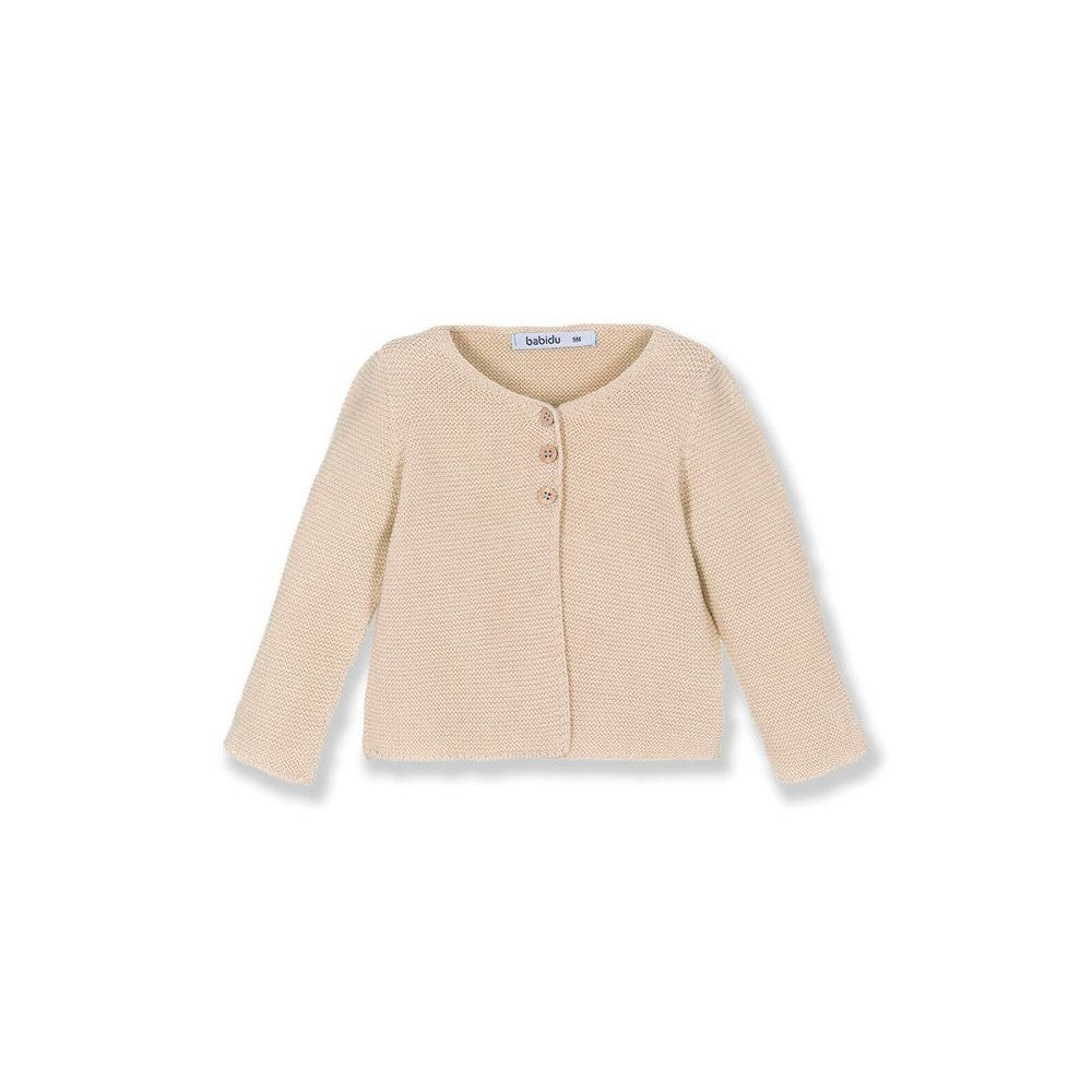 || Babidu || Basis katoenen vestje - Sand
