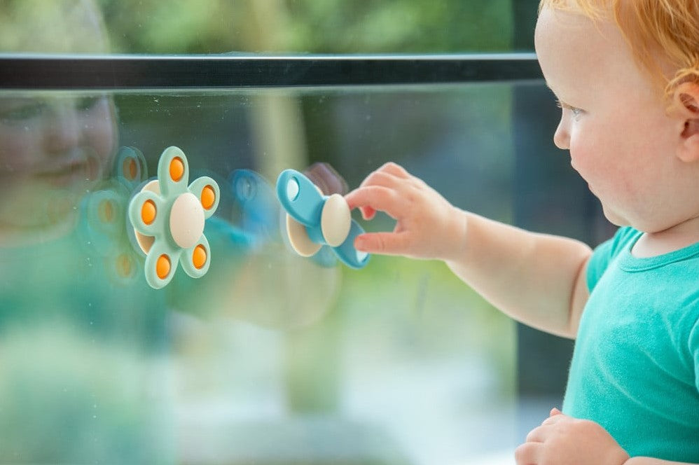 || Tickit || Silisoft Bloem Spinner - Neutrale Tinten
