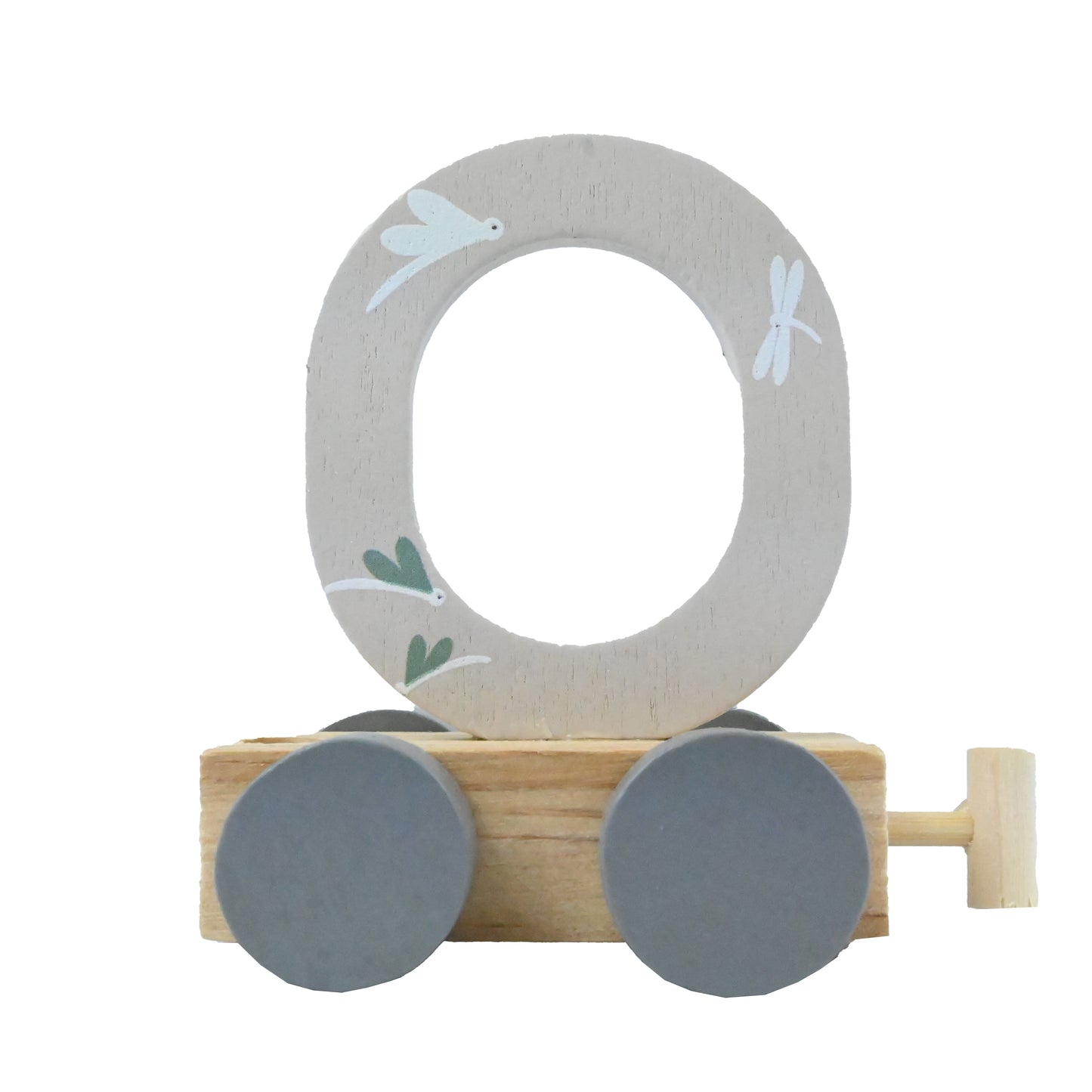 || Jep Kids || Houten Treinletter - O