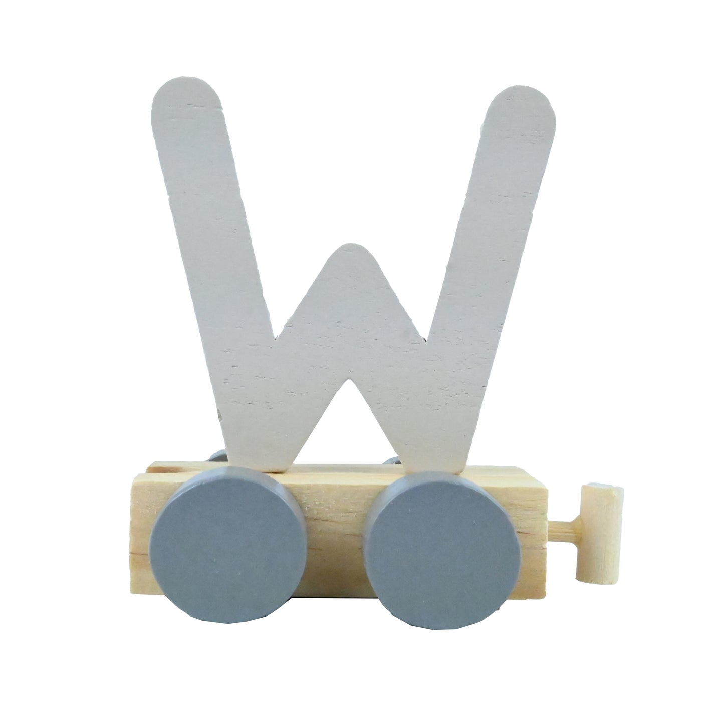 || Jep Kids || Houten Treinletter - W