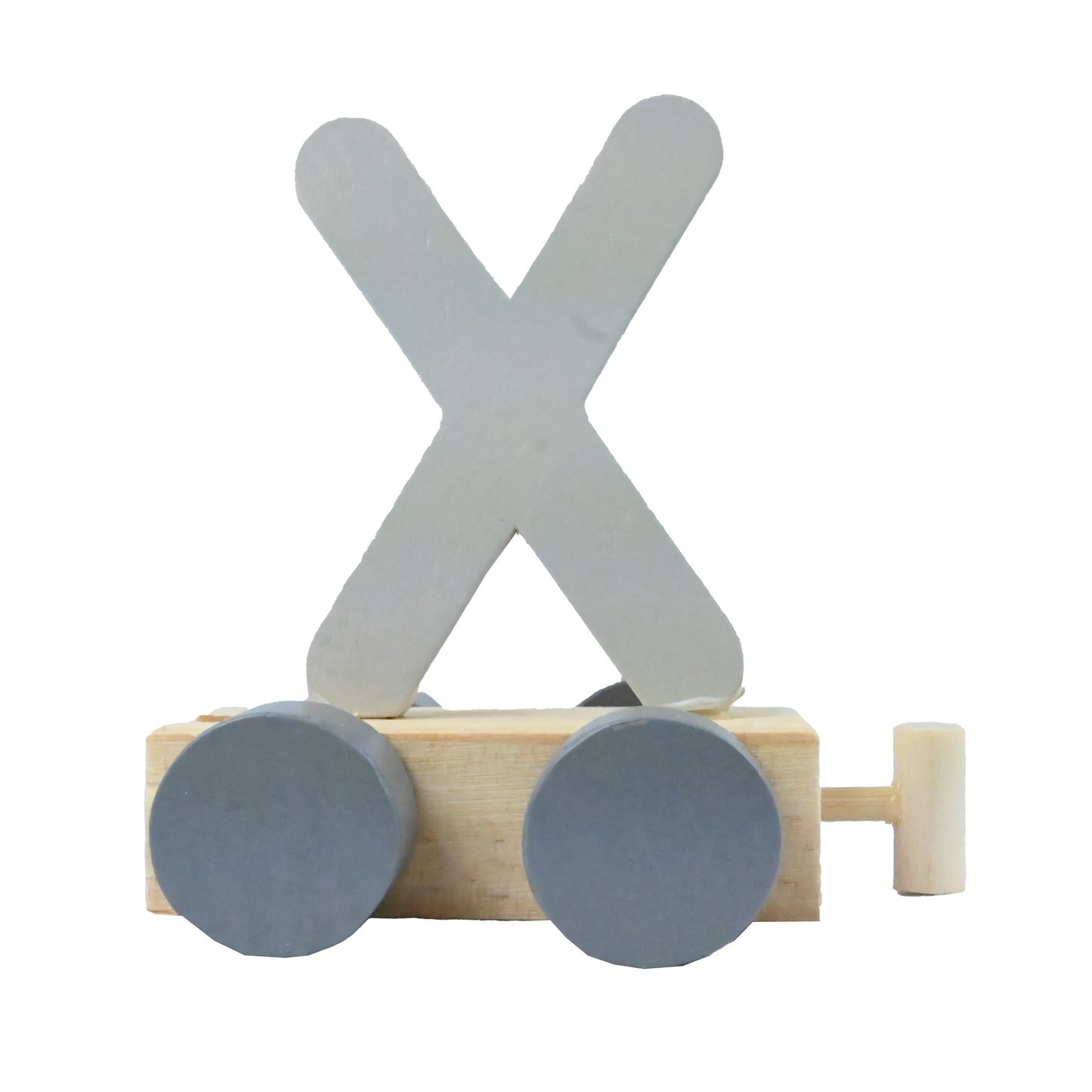 || Jep Kids || Houten Treinletter - X