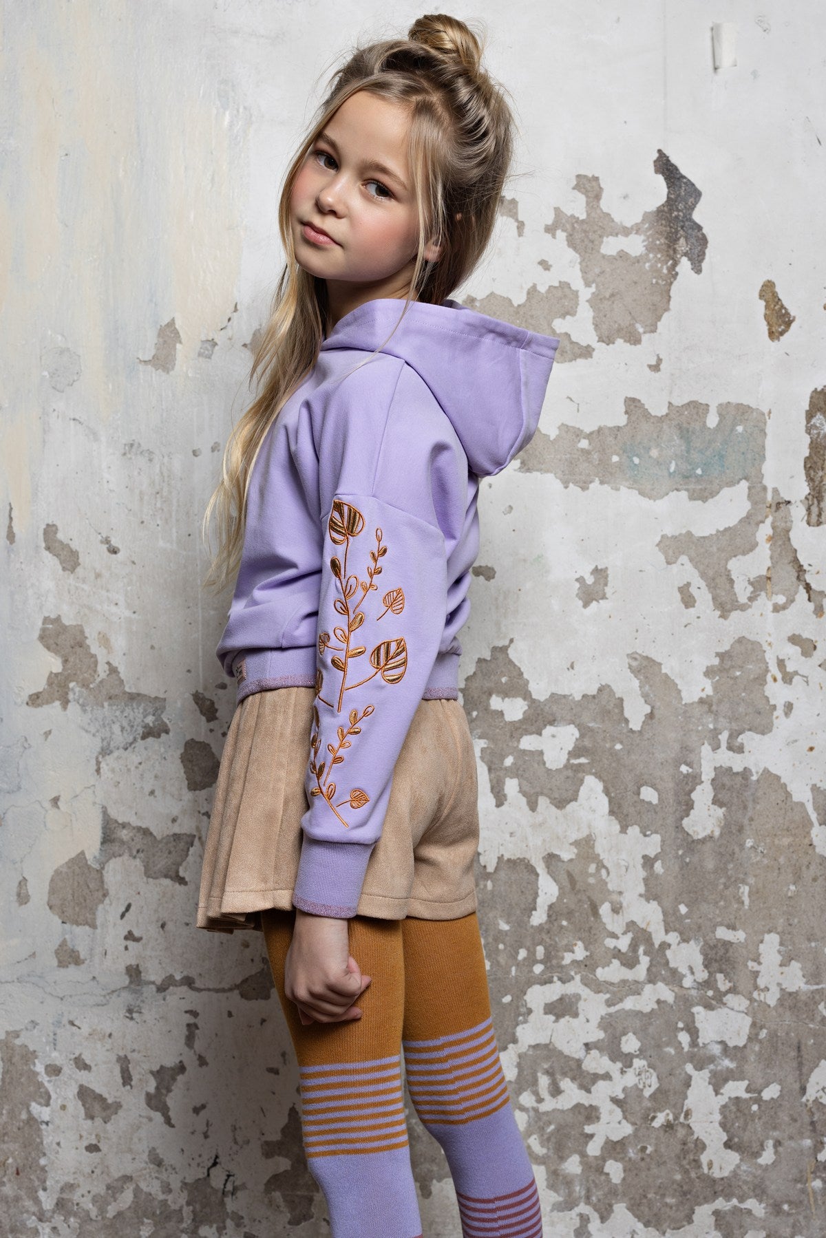 || NONO || Sweater met capuchon met borduursel