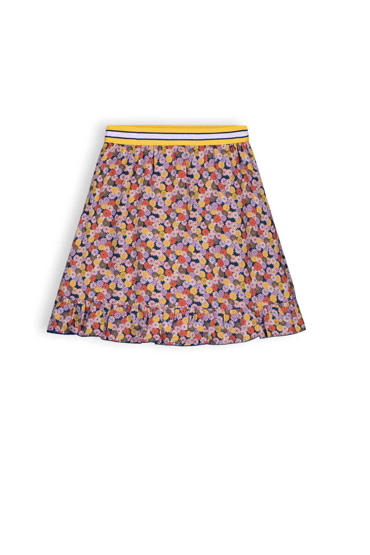 || NONO || Rok met bloemen print en ruches