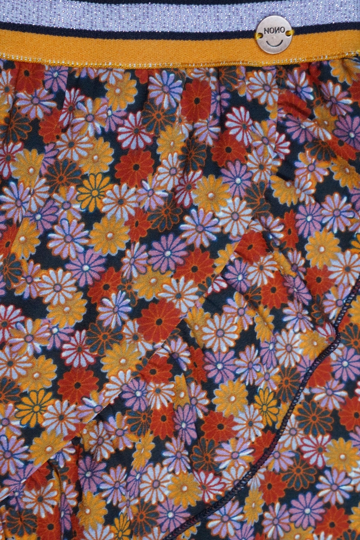 || NONO || Rok met bloemen print en ruches