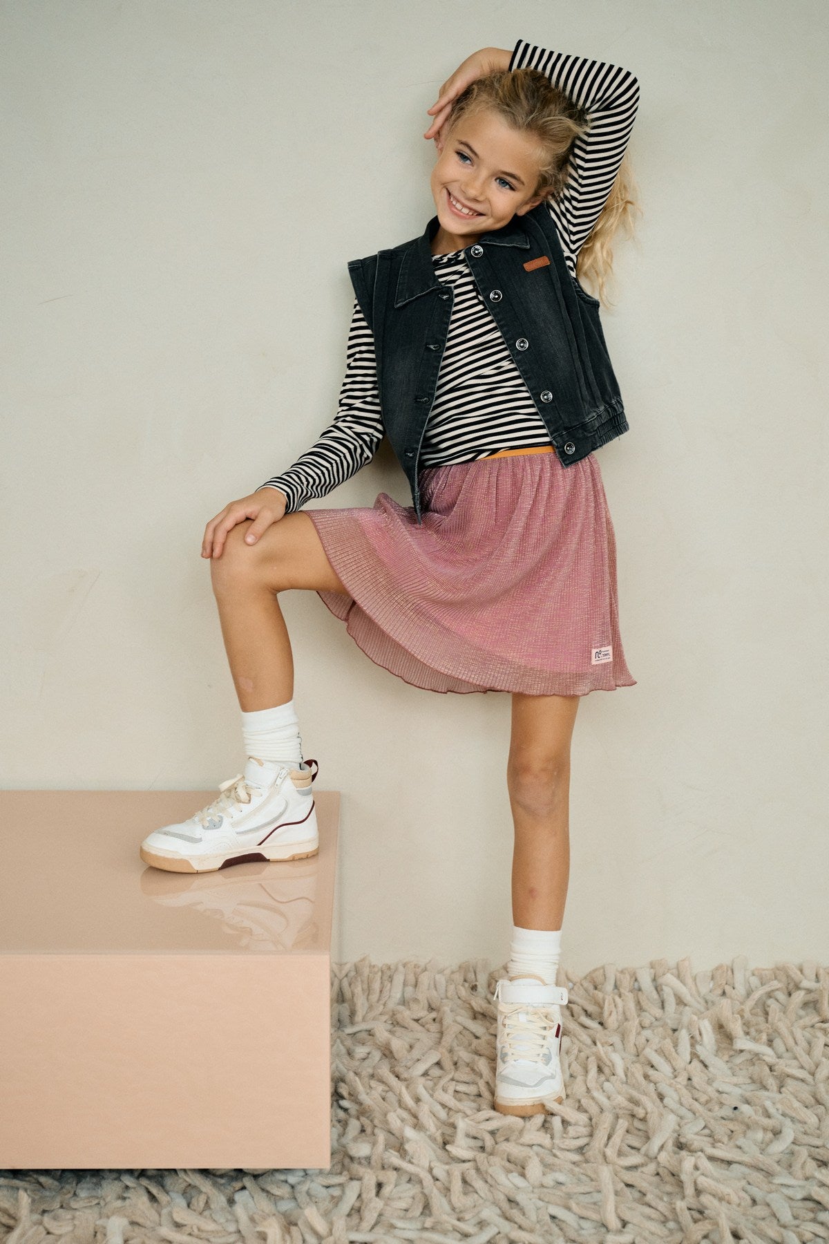 || NONO || Voile rok met glinsters