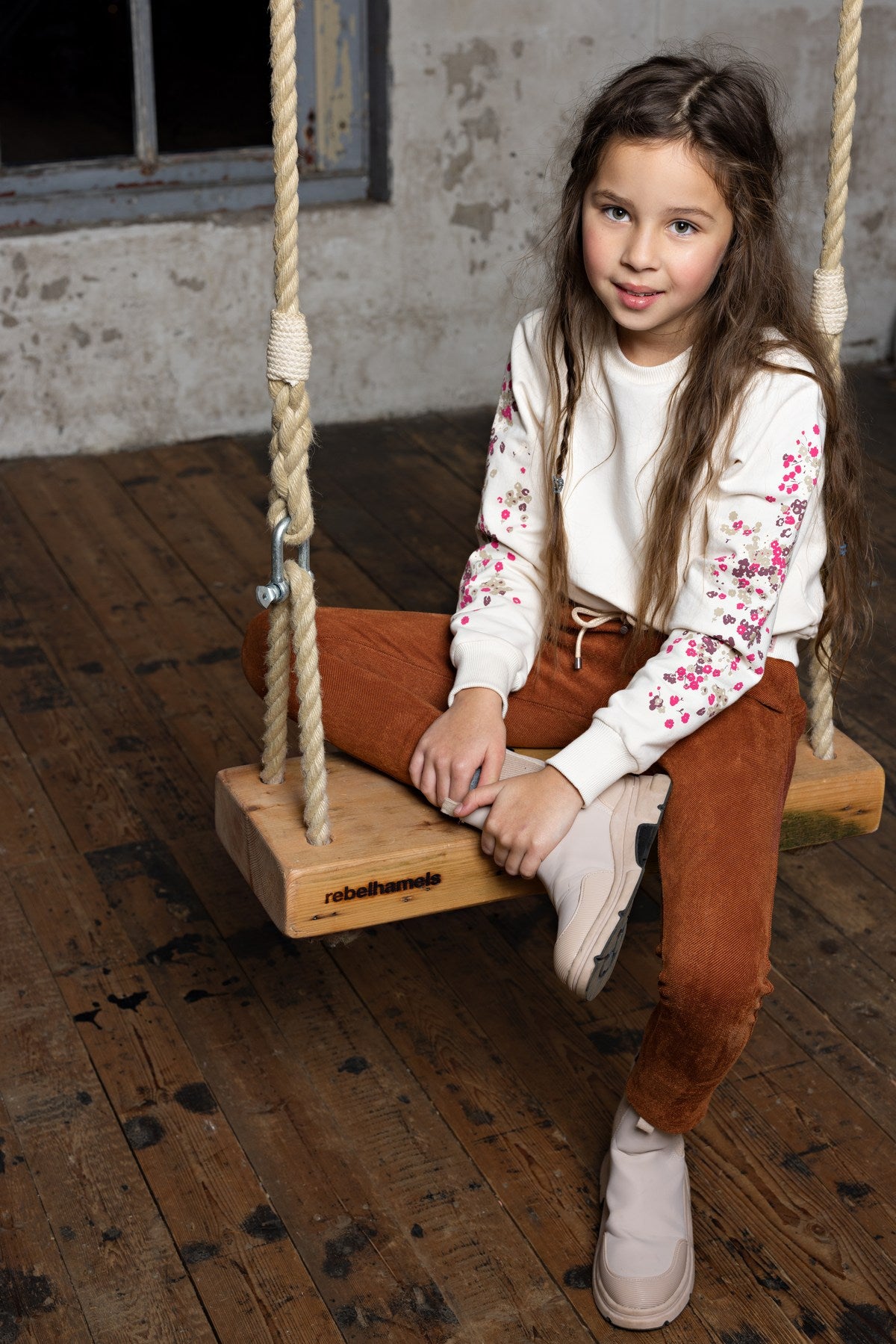 || NONO || Sweater met print op de mouwen