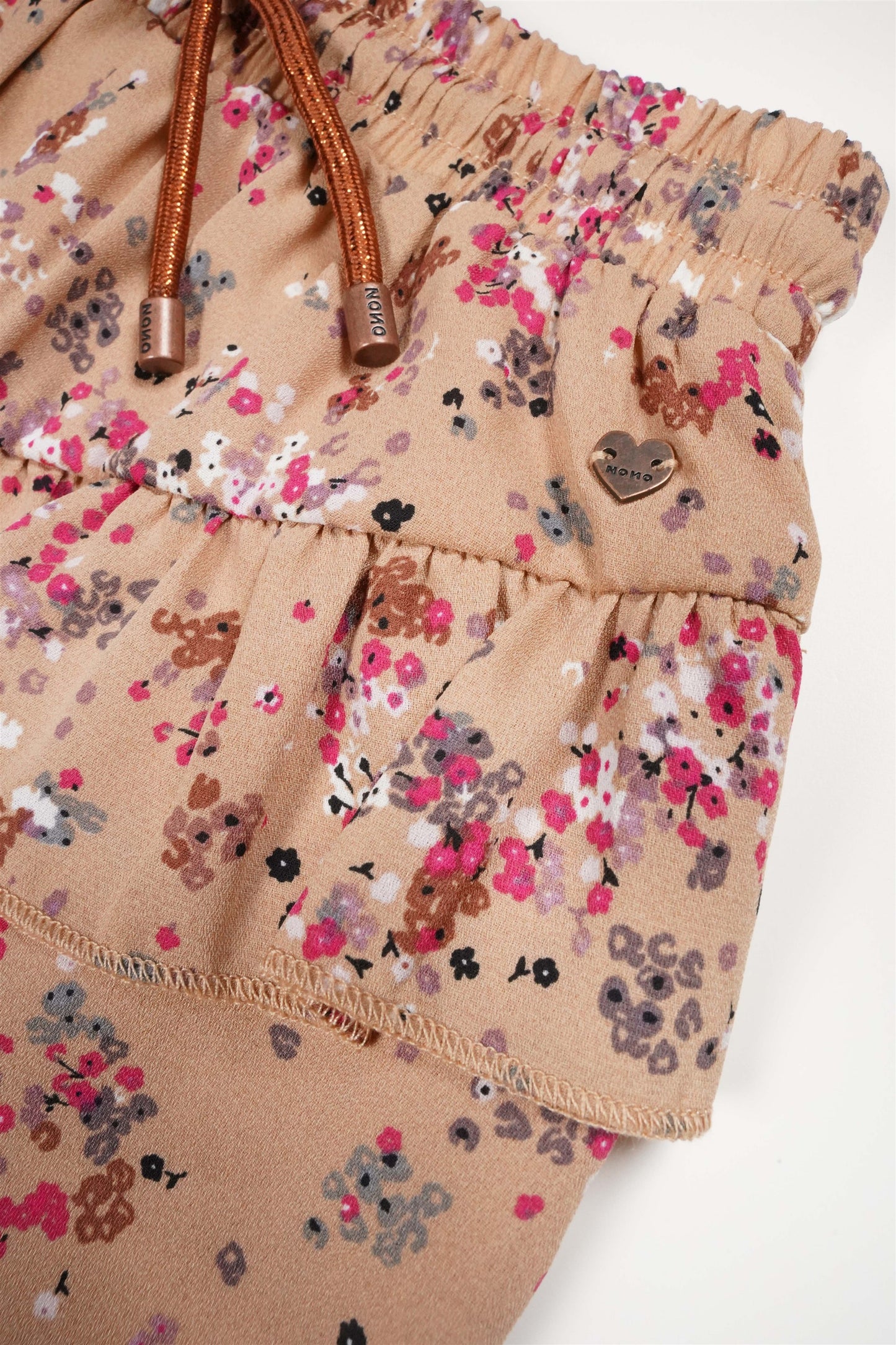 || NONO || Rok met bloemen print en ruffles