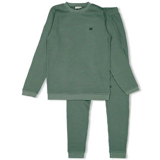 || Feetje || Pyjama Family Edition Volwassen - Zeegroen