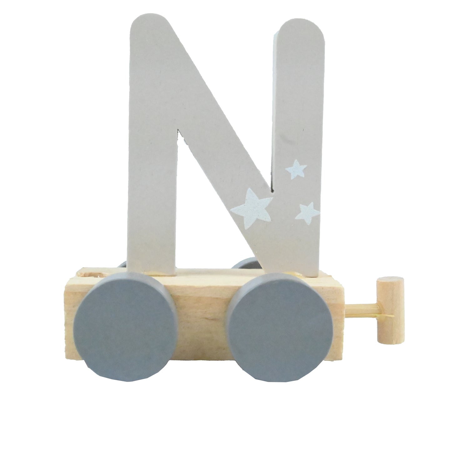 || Jep Kids || Houten Treinletter - N