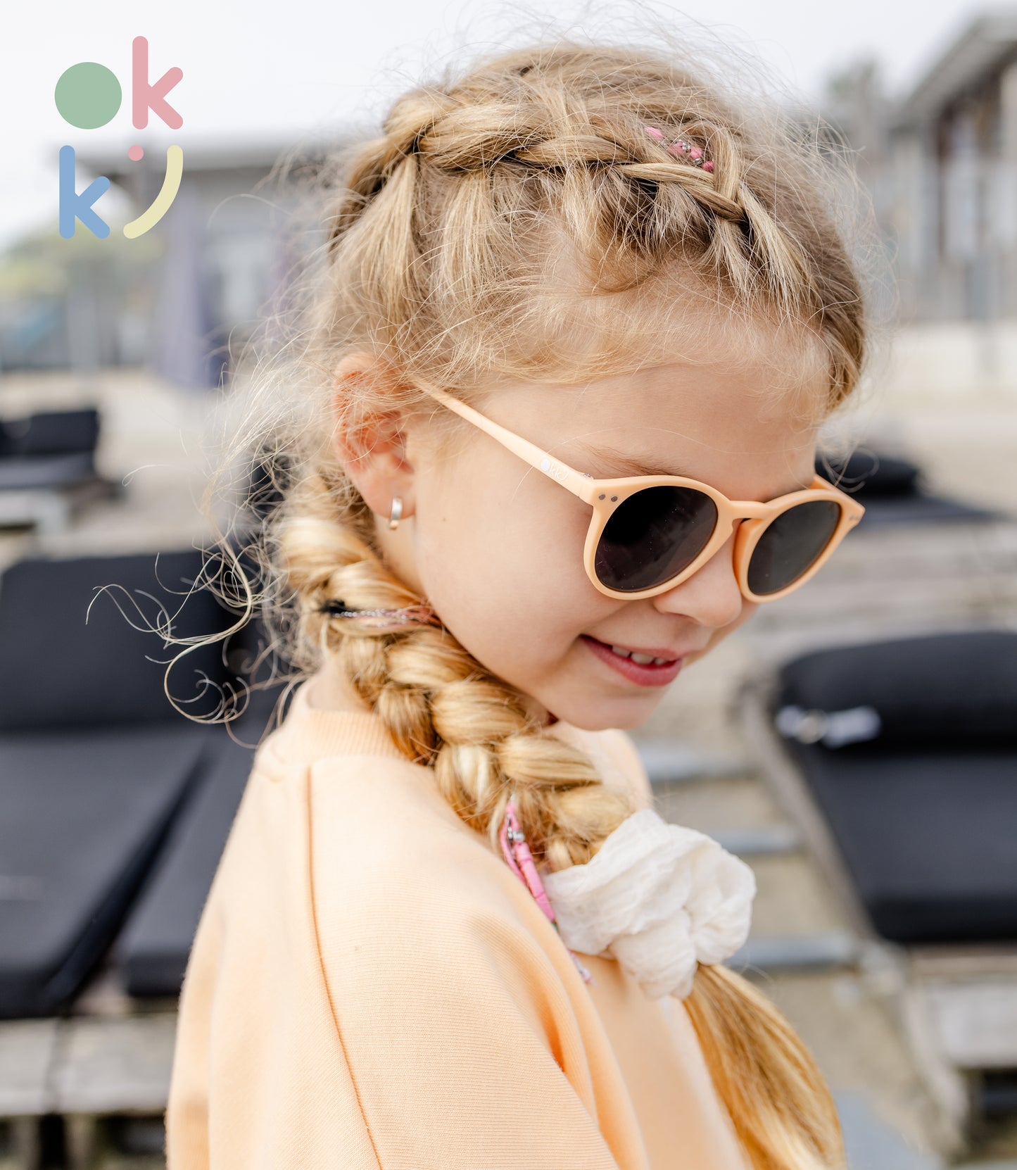 || Okky || Zonnebril kids - Peach