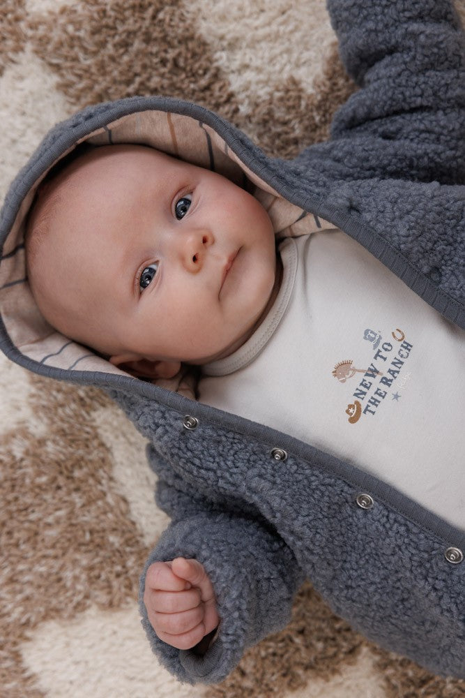 || Feetje || Reversible teddy vest - Howdy