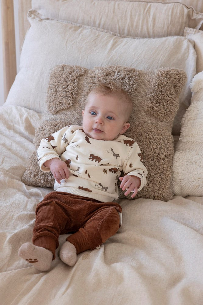 || Feetje || Sweater met berenprint - Wild World