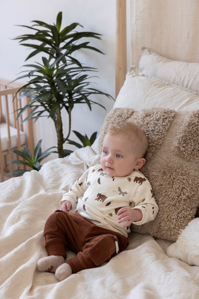 || Feetje || Sweater met berenprint - Wild World