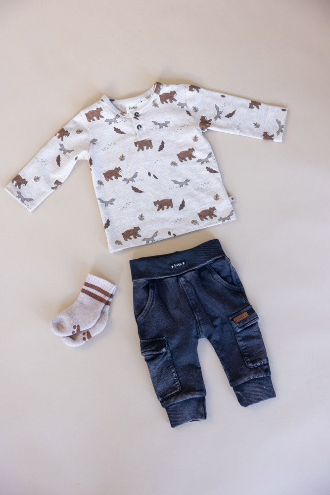 || Feetje || T-shirt met beren print - Wild World
