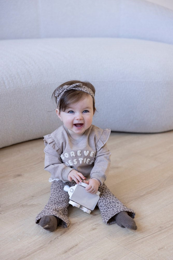 || Feetje || Flare legging met panterprint - Better Together (kopie)