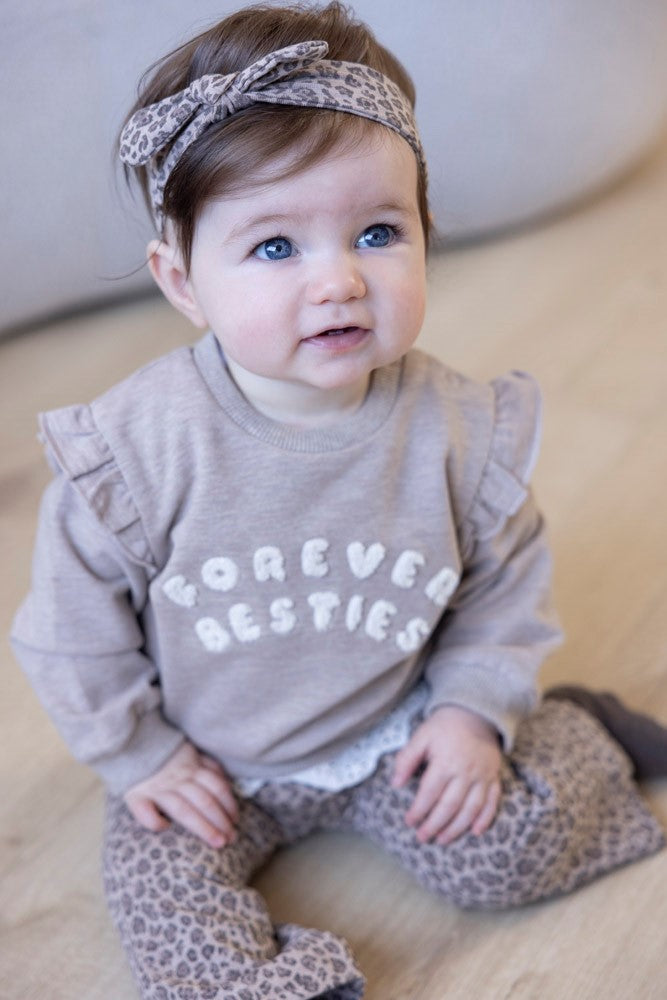 || Feetje || Flare legging met panterprint - Better Together (kopie)