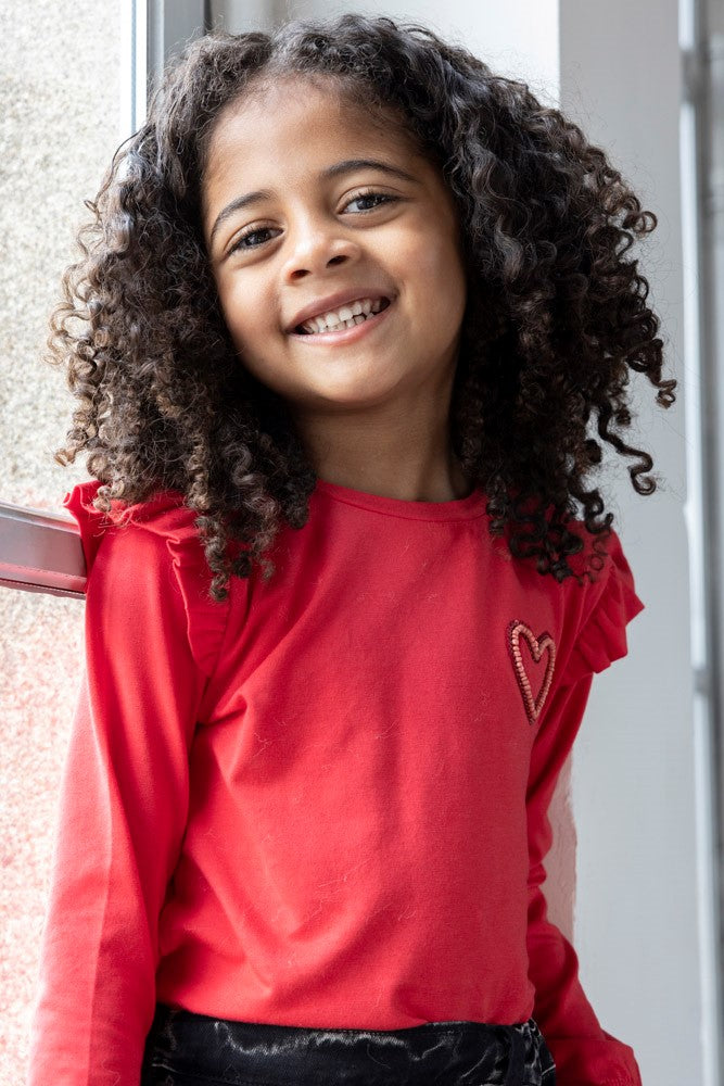 || Jubel || T-shirt met hartje - Queen of Hearts