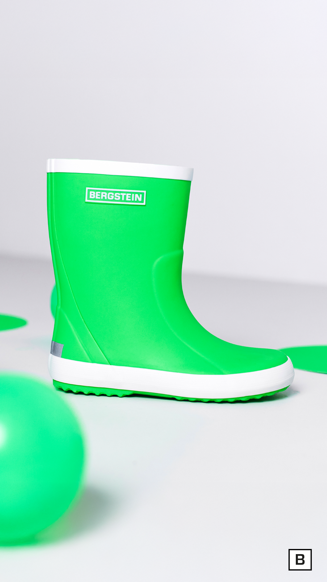 || Bergstein || Regenlaars Limited Edition - Neon Green