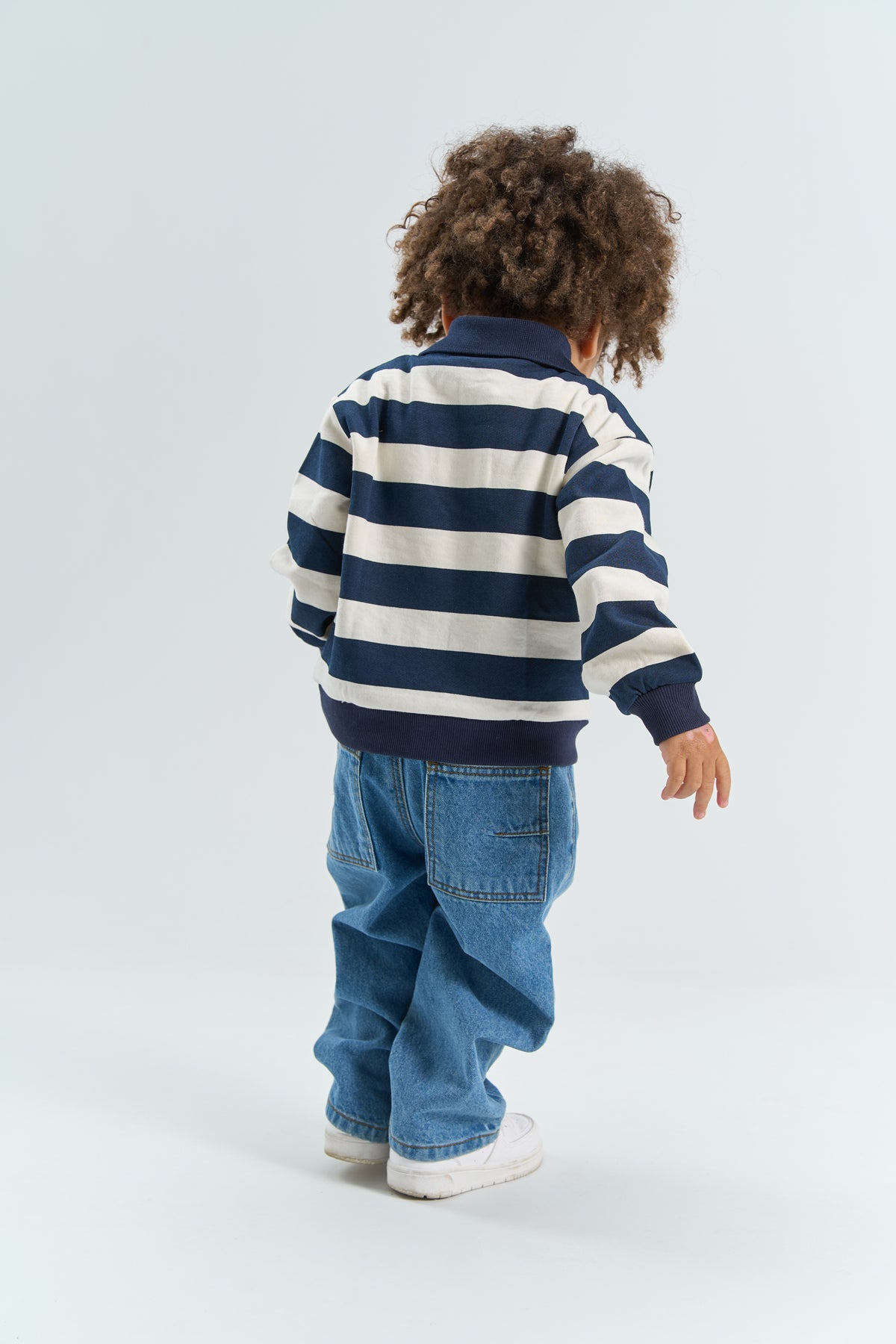 || The New || Gestreept polo sweatshirt - Siblings