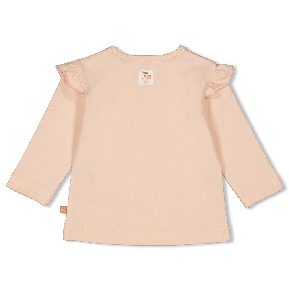 || Feetje || T-shirt met lange mouwen ‘grow love always’ - Little Rosebud