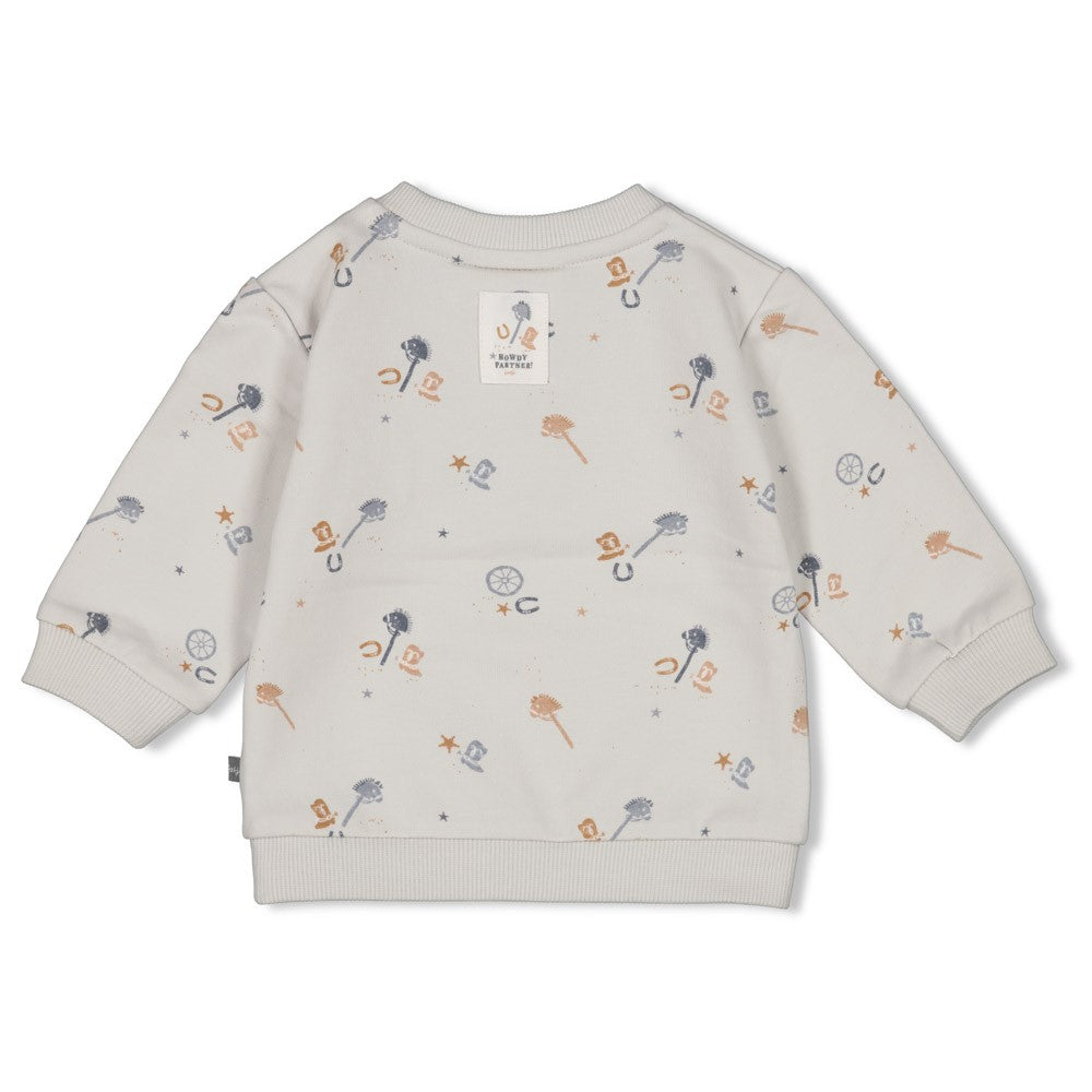 || Feetje || Sweater met cowboy print - Howdy
