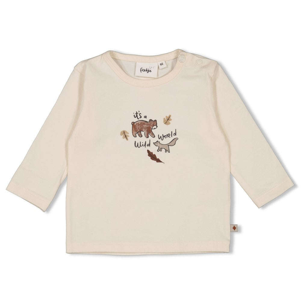 || Feetje || T-shirt ‘it’s a wild world’ - Wild World