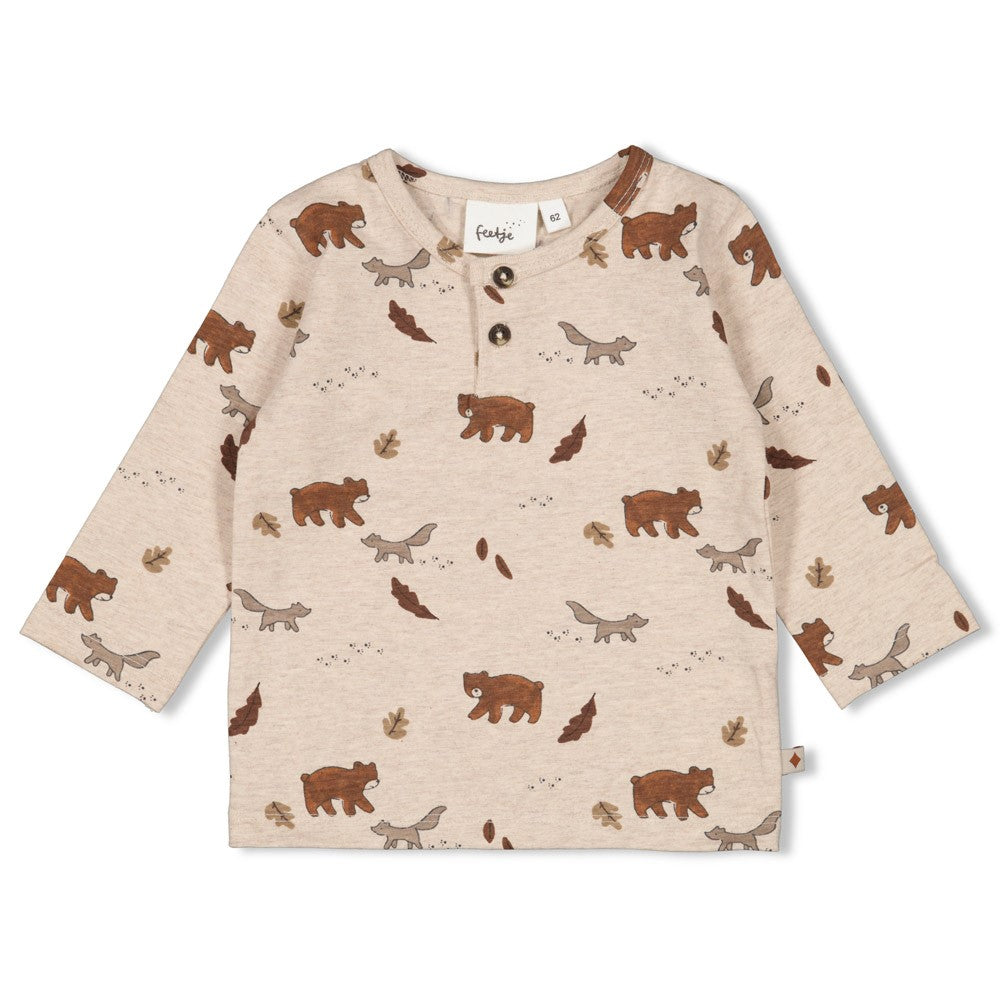 || Feetje || T-shirt met beren print - Wild World