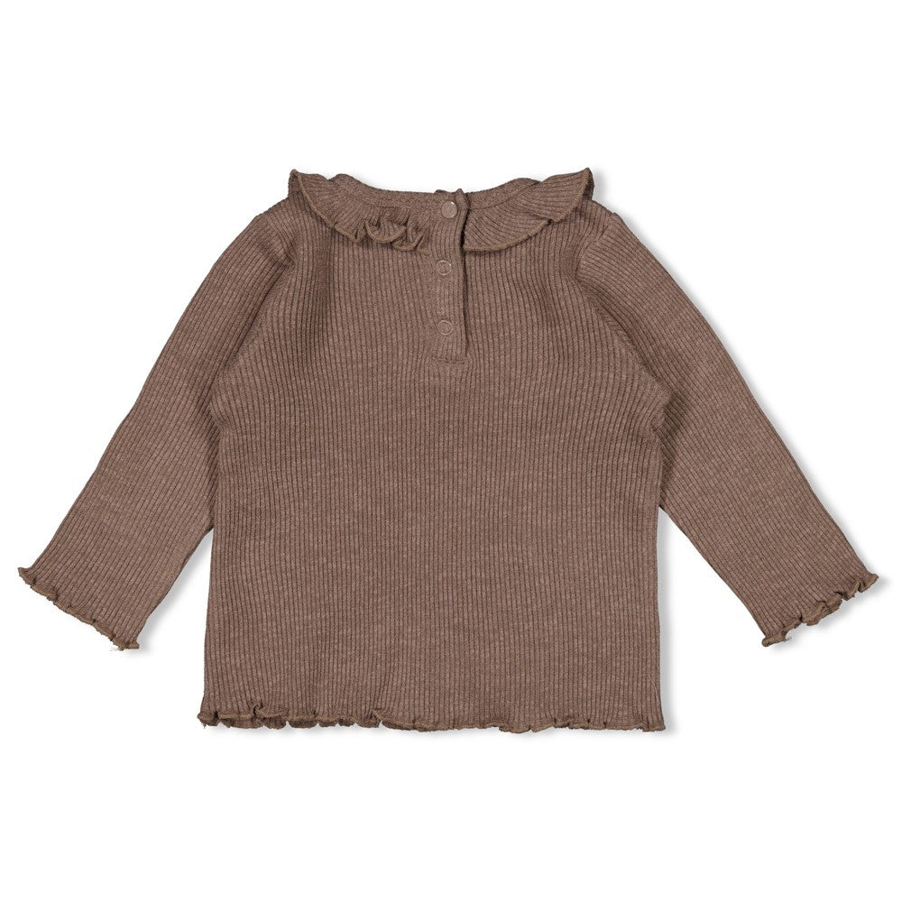 || Feetje || Rib t-shirt met randje - Better Together
