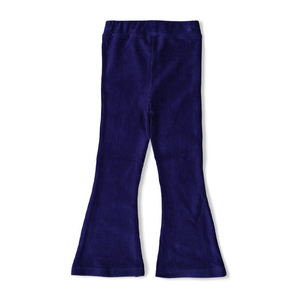 || Jubel || Flared broek rib fluweel indigo - Wild Soul