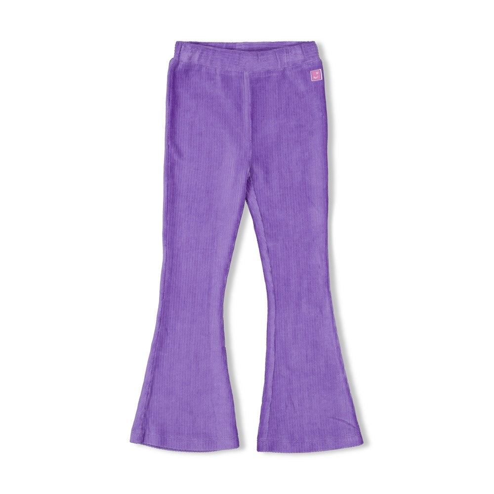 || Jubel || Flared broek rib fluweel lavendel - Wild Soul